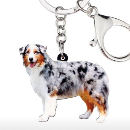 最高級 メール便送料無料 オーストラリアンシェパード オーシー キーホルダー オーシーグッズ アクリル 犬 いぬ イヌ Dog 犬種別 犬雑貨 オーナーグッズ かわいい 輸入 キーチェーン プリント 敬老の日 Whitesforracialequity Org