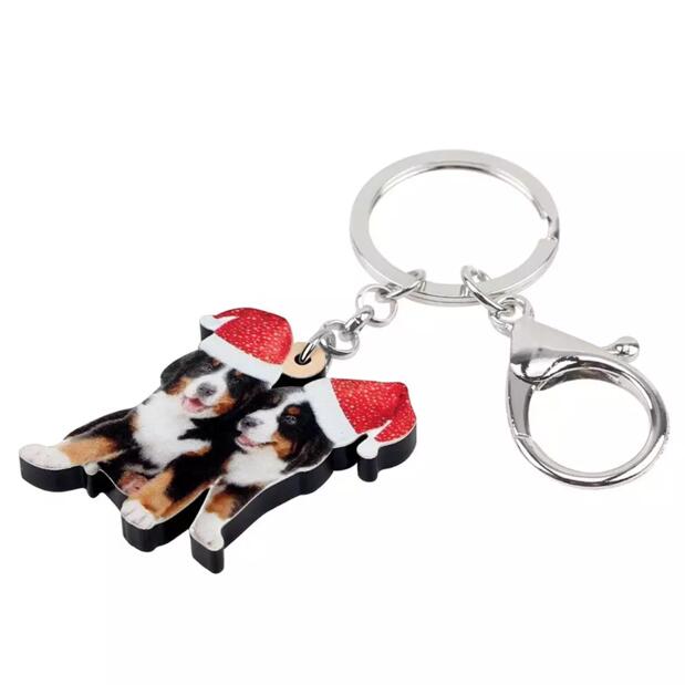 海外限定 メール便送料無料 キーホルダー バーニーズマウンテンドッグ バーニーズグッズ クリスマス No3 アクリル 犬 いぬ イヌ Dog 犬種別 犬雑貨 オーナーグッズ かわいい 輸入 キーチェーン プリント プレゼント ギフト 敬老の日 Whitesforracialequity Org