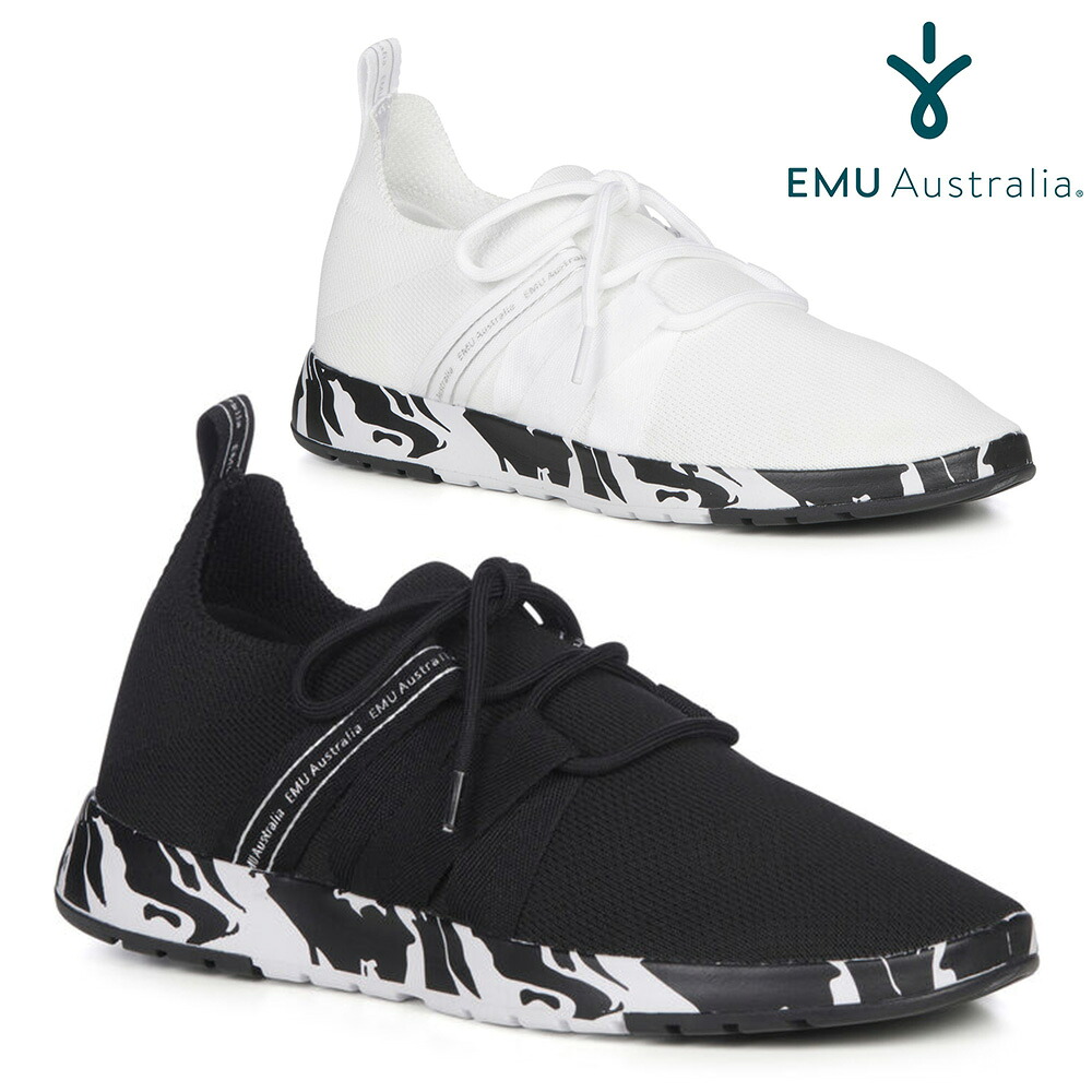 【全国貨物輸送無料】 EMU Australia スリッポン レディース ルーラスワール W13030 エミュ オーストラリア連邦 Leura Swirl 運動競技 スニーカー