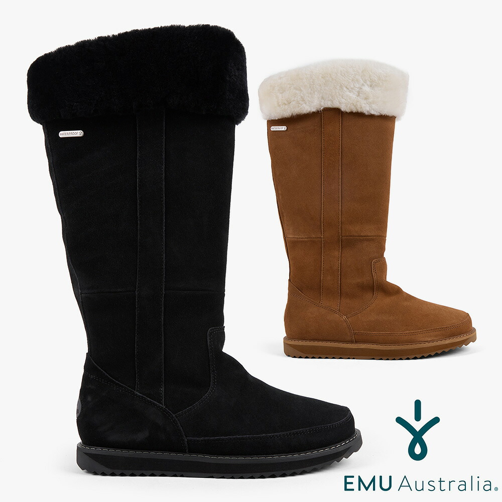 【全国貨物輸送無料】 EMU Australia ムートンブーツ レディース W13218 エミュ オーストラリア連邦 2025秋冬 GEORGI シープスキン