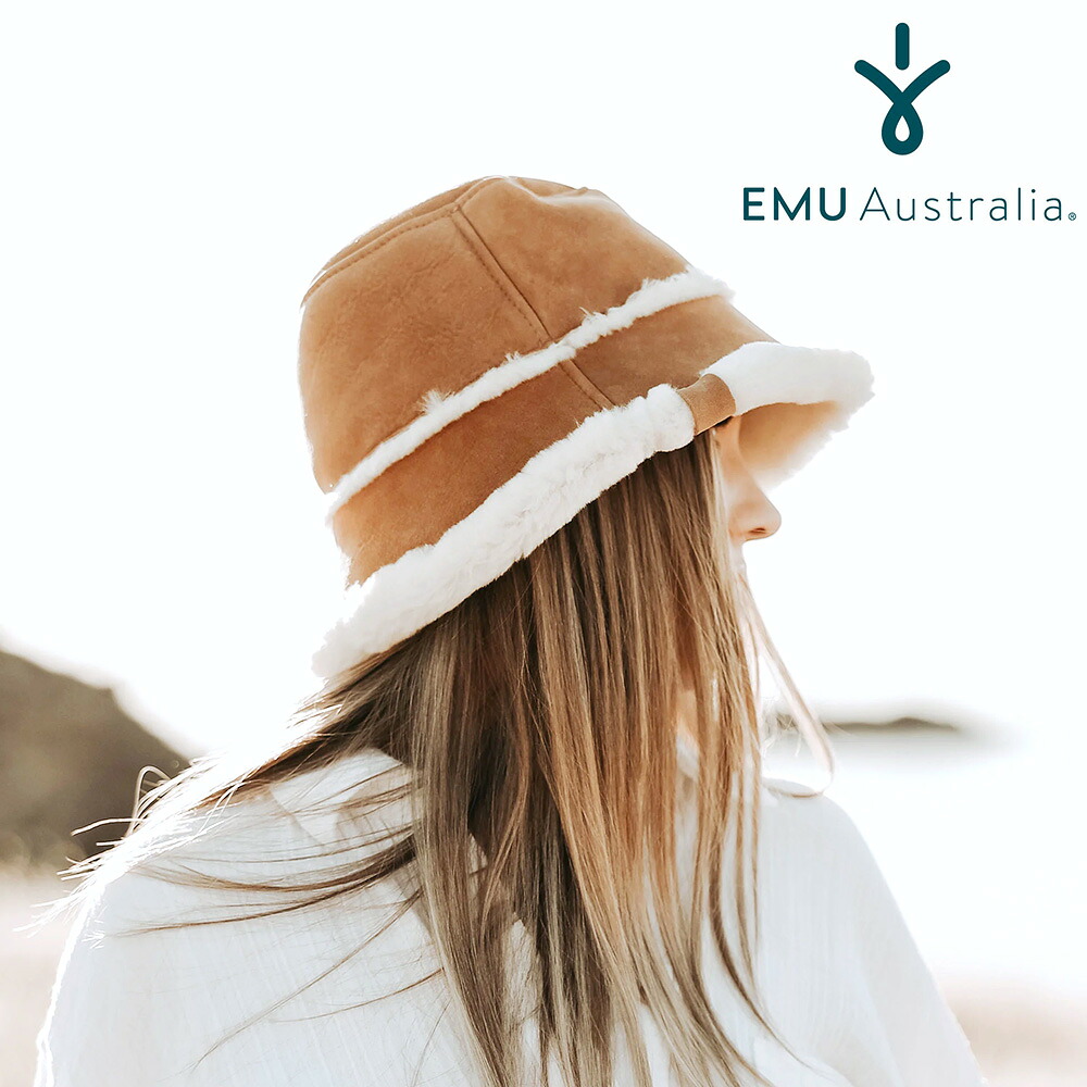 【全国送料無料】 EMU Australia 帽子 レディース W7017 エミュ オーストラリア 2025秋冬 SHEEPSKIN HAT シープスキン