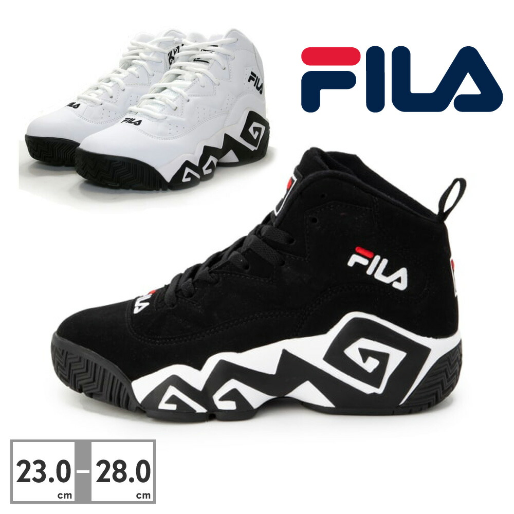 【全国送料無料】 FILA スニーカー メンズ レディース MB マッシュバーン シグネチャーモデル ハイカット FHE102 フィラ バスケットシューズ NBA 10,395円