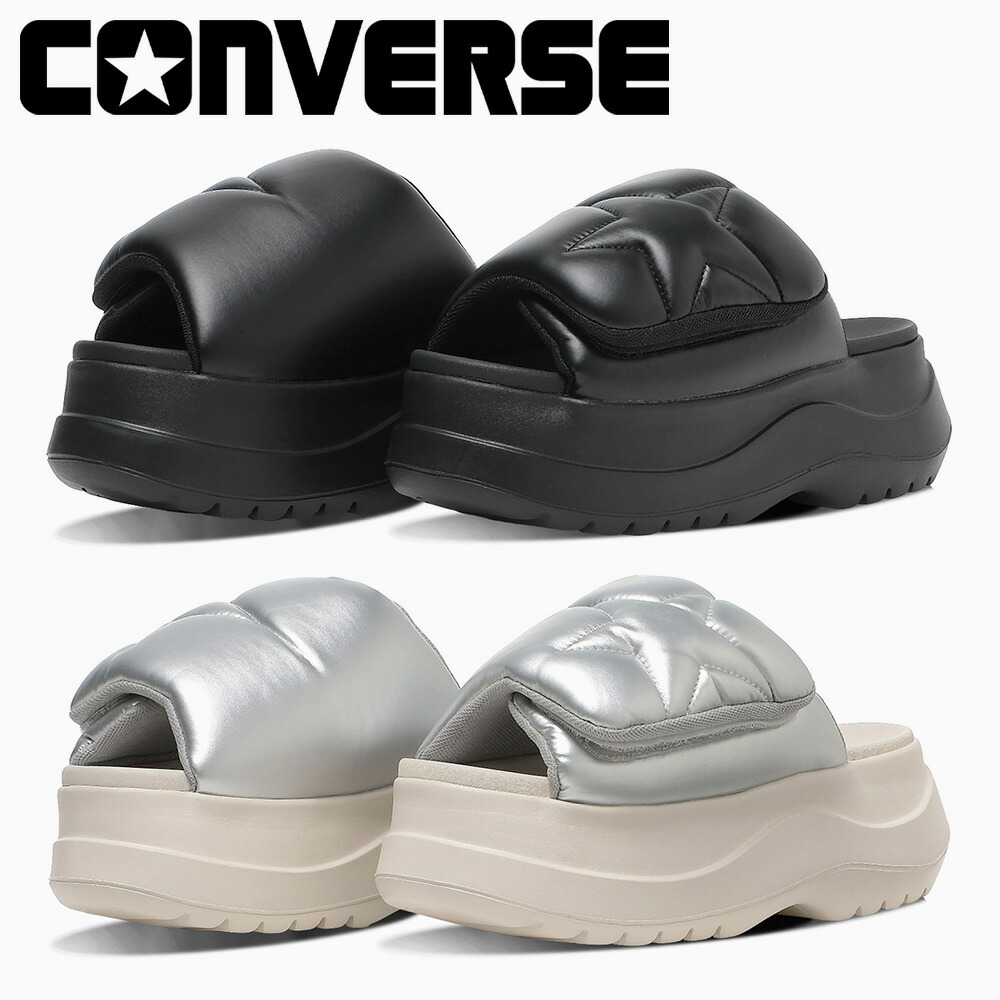 コンバース サンダル レディース チューイー なおなお書き MT converse 2026春夏 CHEWY なおなお書き MT 厚底