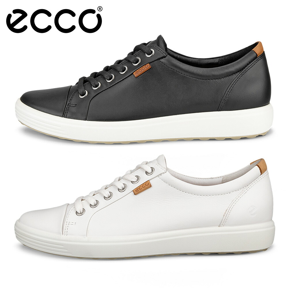 【全国送料無料】 ECCO スニーカー レディース 43000301001 43000301007 エコー SOFT 7 レザー
