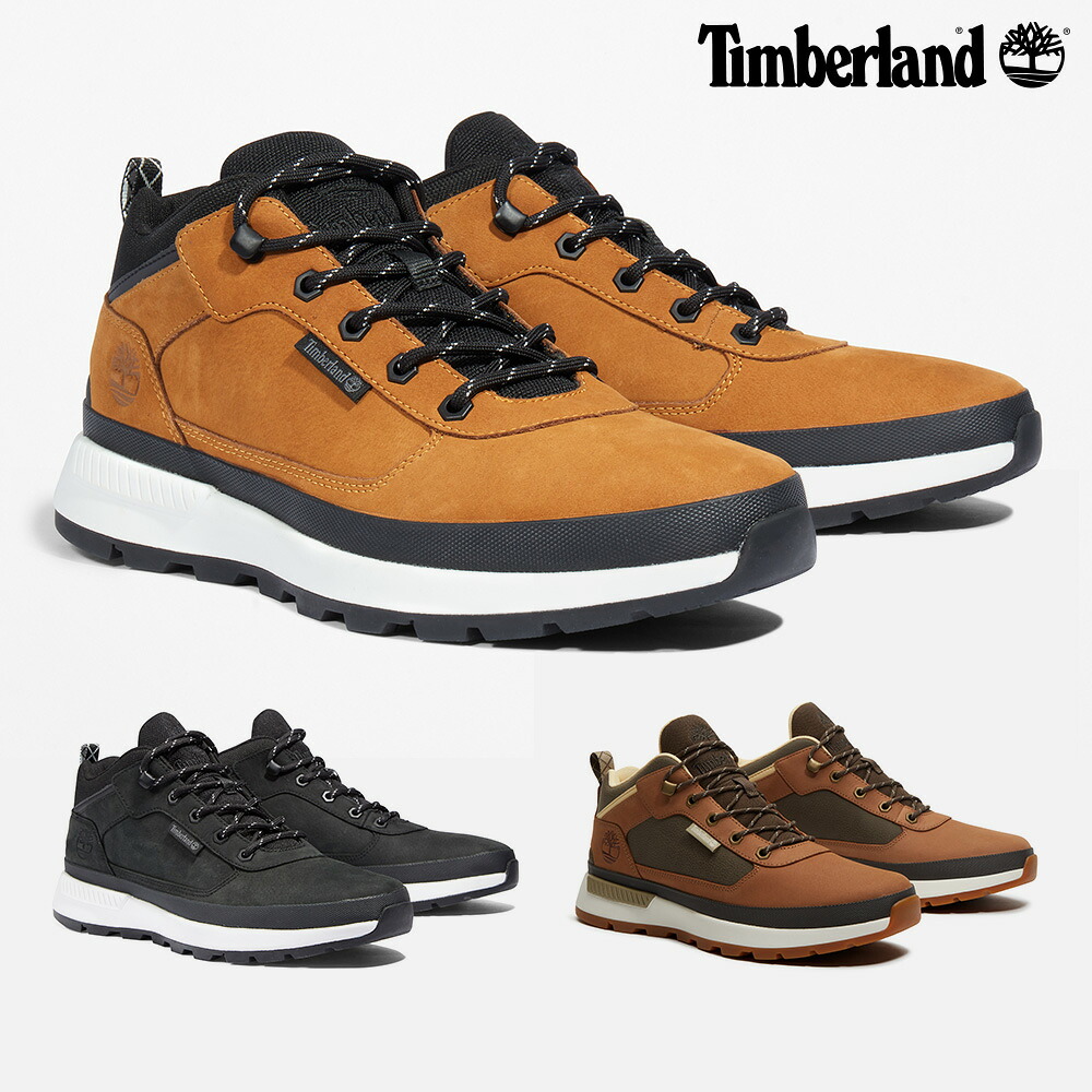 【全国送料無料】 Timberland スニーカー メンズ フィールド トレッカー ミッド レースアップ トレーナー A2A15231 A2A58015 TB0A6DKNA4G ティンバーランド Field Trekker Mid Lace Up Trainer レザー 防水