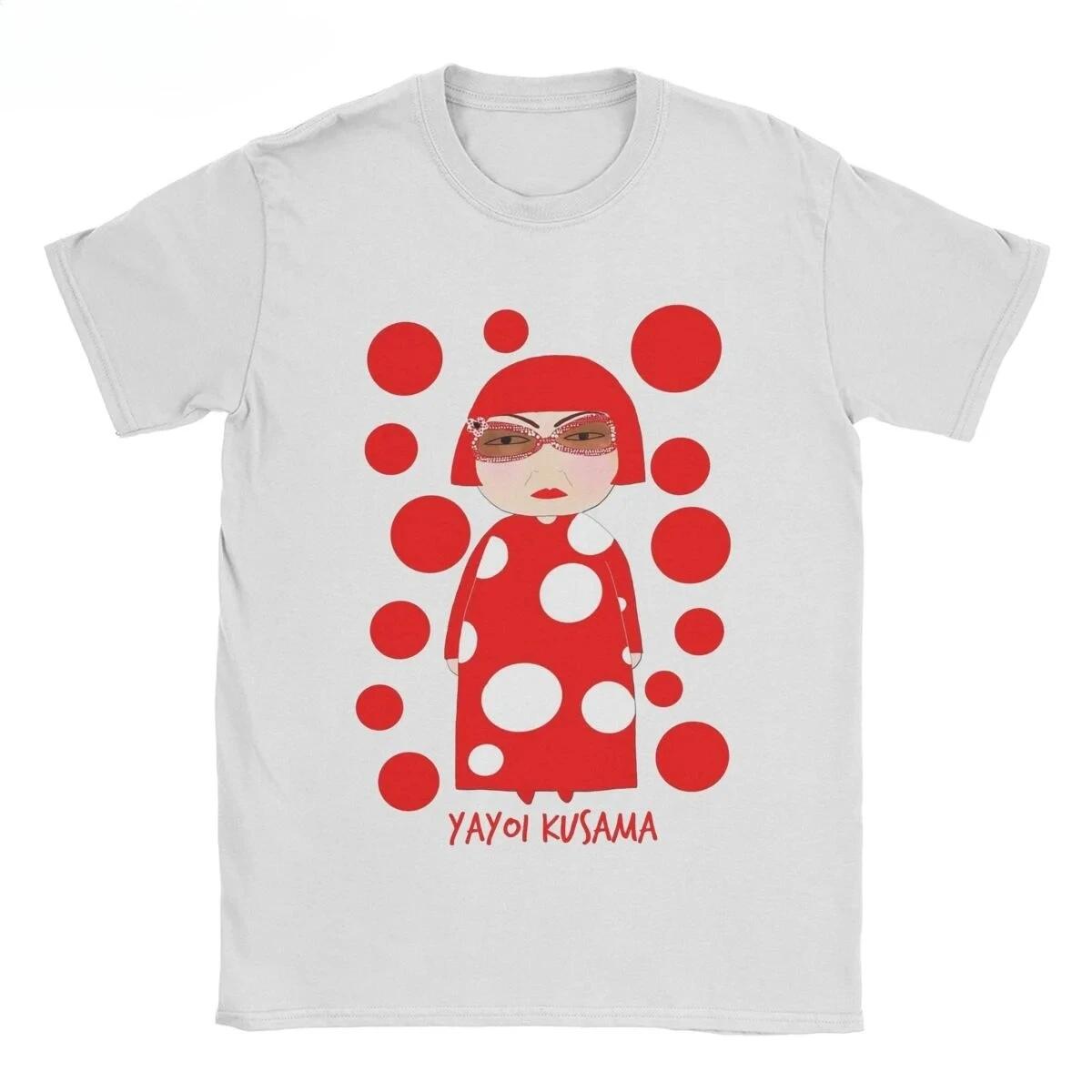 Women's Yayoi Kusama T-shirt Clothing Unique Short Sleeve Crew Neck T-shirt New Arrivals T-shirts Aesthetic Clothing T-shirts Graphic T-shirts New Arrivals T-shirt Clothing Uni