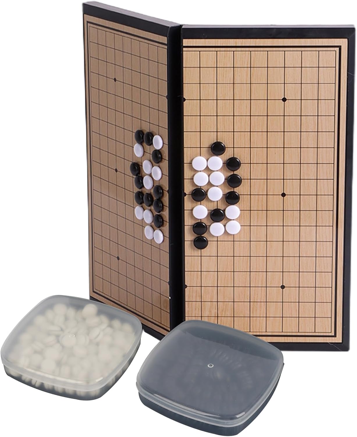 楽天市場】囲碁 マグネット 囲碁セット 19路盤 28.5×28.5cm 囲碁盤