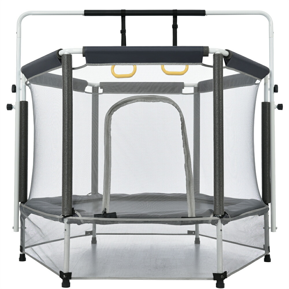 楽天市場】【即納】トランポリン 子供用 安全保護ネット付き 幅140