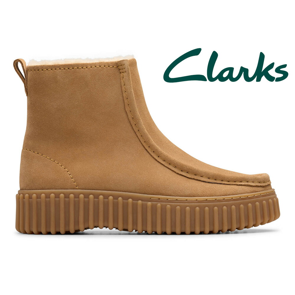 【全国送料無料】 clarks ブーツ レディース トーヒールコージー 26182911 クラークス 2025秋冬 TORHILL COZY