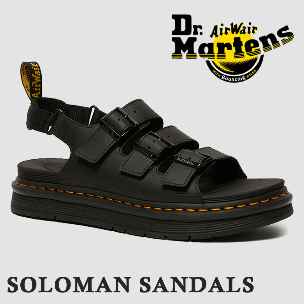 ドクターマーチン サンダル メンズ Soloman Sandals ソロマン Dr Martens 21春夏 Maxtrummer Edu Co