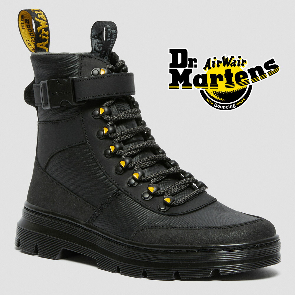 独特の上品 正規取扱店 Dr.Martens ドクターマーチン 26925001 1460 PASCAL MAX 8EYE パスカル マックス  レディース レザーブーツ BLACK fucoa.cl