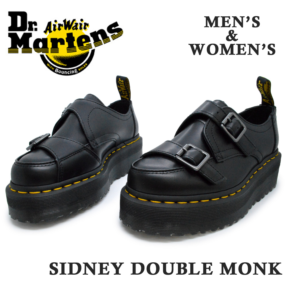 超新作 年末年始も即出荷 ドクターマーチン 正規品 Dr Martenssidney Double Monkシドニー ダブル モンクレディース メンズ 厚底 ベルト 1 Drm Mw Sidne 0 Sushionline Ge