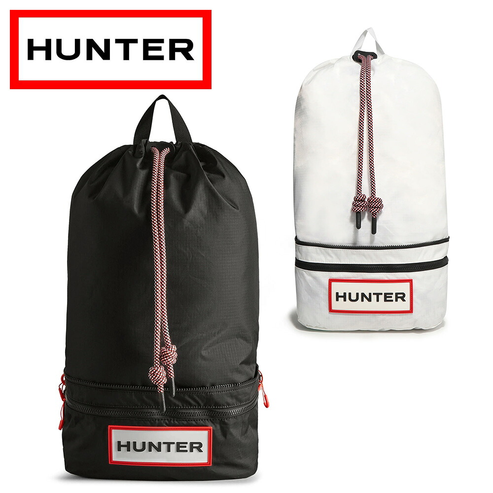【楽天市場】【全国送料無料】 HUNTER バッグ メンズ レディース トラベル リップストップ リサイクル ナイロン 2WAY バックパック ...