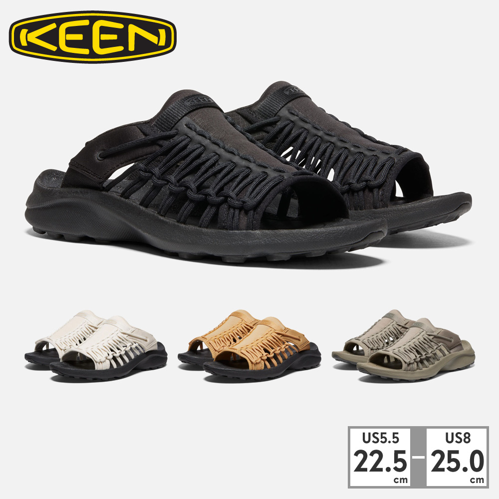 KEEN ユニーク　スニーク　スライド サンダル　ブラック　スポサン KEEN サンダル UNEEK SNK SLIDE / ユニーク スニーク スライド