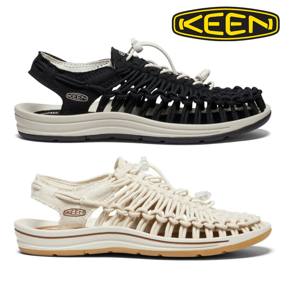 【お買い物マラソン】 【全国送料無料】 KEEN サンダル レディース ユニーク キャンバス 1026231 1028565 キーン UNEEK CANVAS スポーツサンダル|つるや