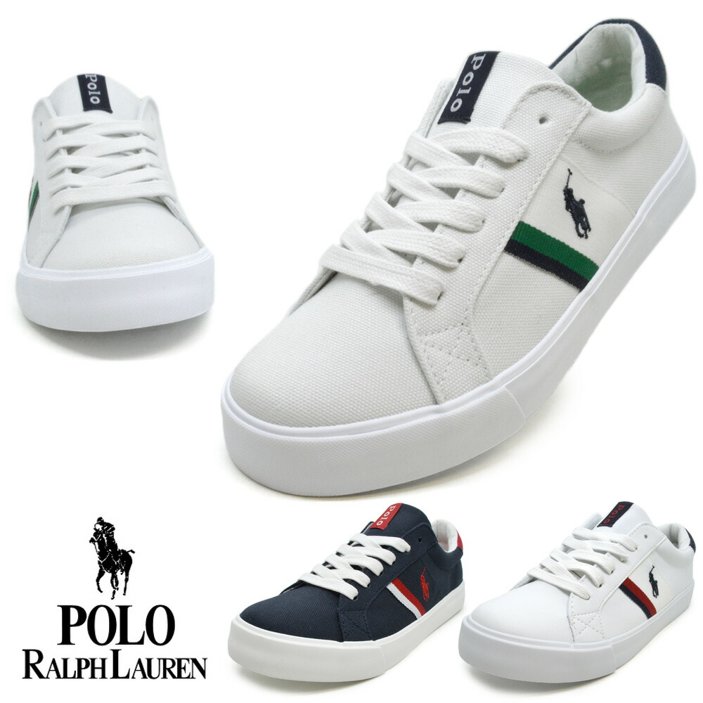 楽天市場 スーパーセール ポロ ラルフローレン スニーカー レディース 国内正規品 Polo Ralph Lauren Gaffney ガフニー コートシューズ Rf Rf Rf つるや