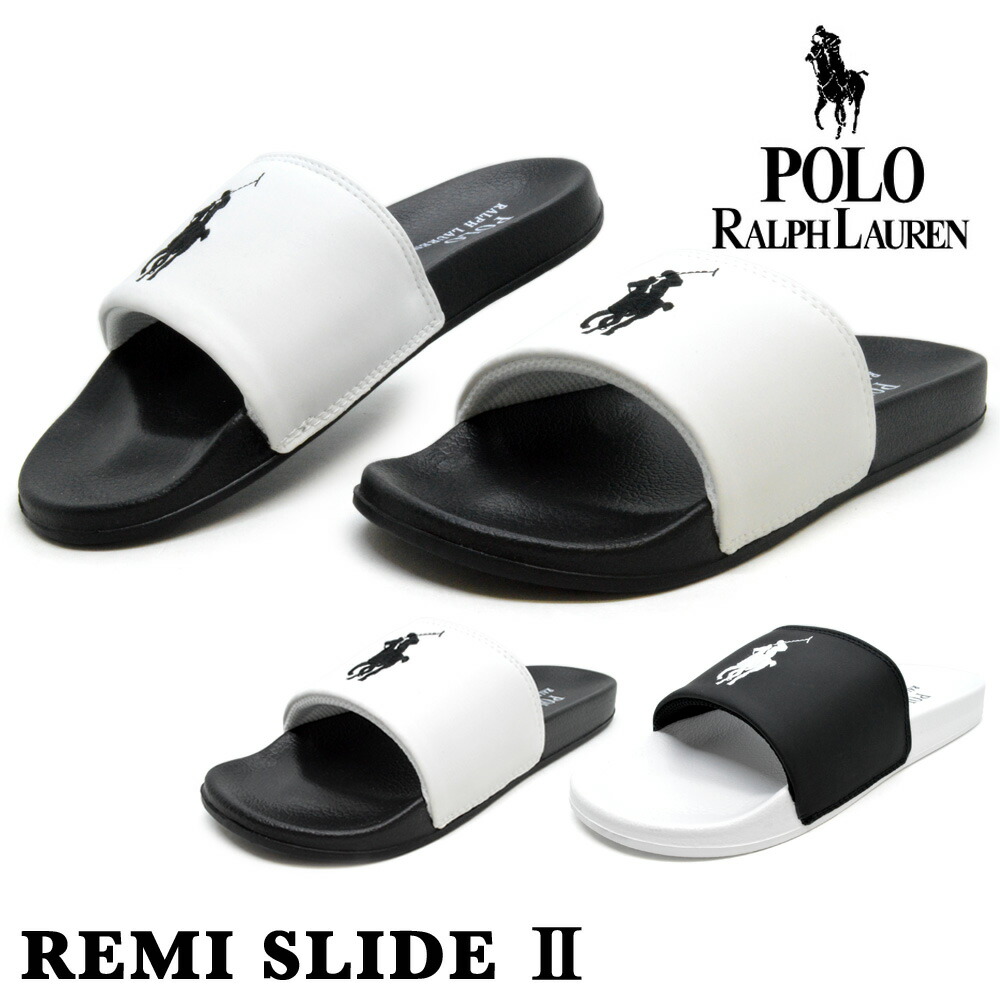 楽天市場 ポロ ラルフローレン シャワーサンダル 国内正規品 Polo Ralph Lauren Remi Slide 2 レミ スライド ツー 海 川 プール Rfs Rfs つるや