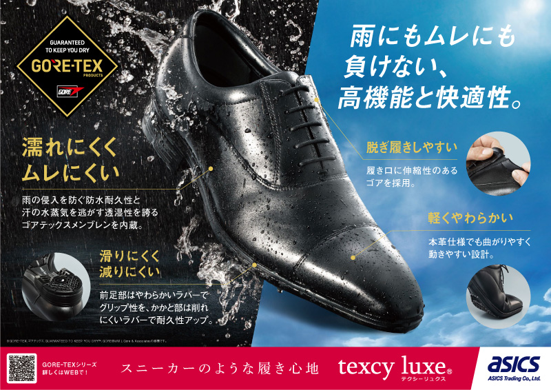 texcy_luxe/テクシーリュクス/GORE_TEX_タフに使える全天候型ビジネスシューズ/1-tl-m-tu800-010