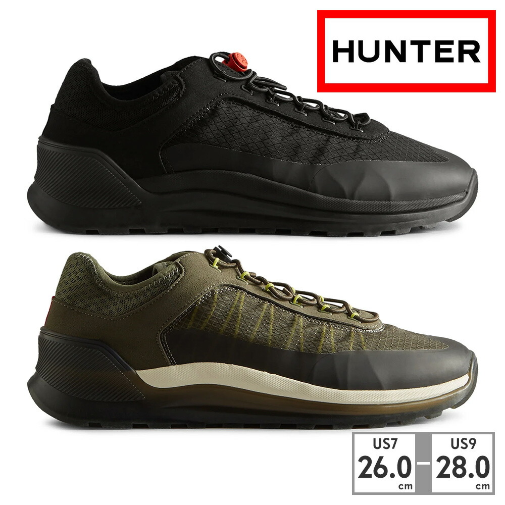 楽天市場】HUNTER W EXPLORER LEATHER SHOE ローカット スニーカー