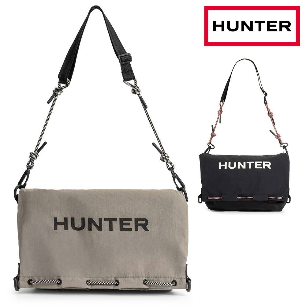 【お買い物マラソン】 【全国送料無料】 HUNTER バッグ メンズ レディース トラベル マルチファンクション サコッシュ UBX7124NRS ハンター TRAVEL MULTI FUNCTION SACOCHE｜つるや