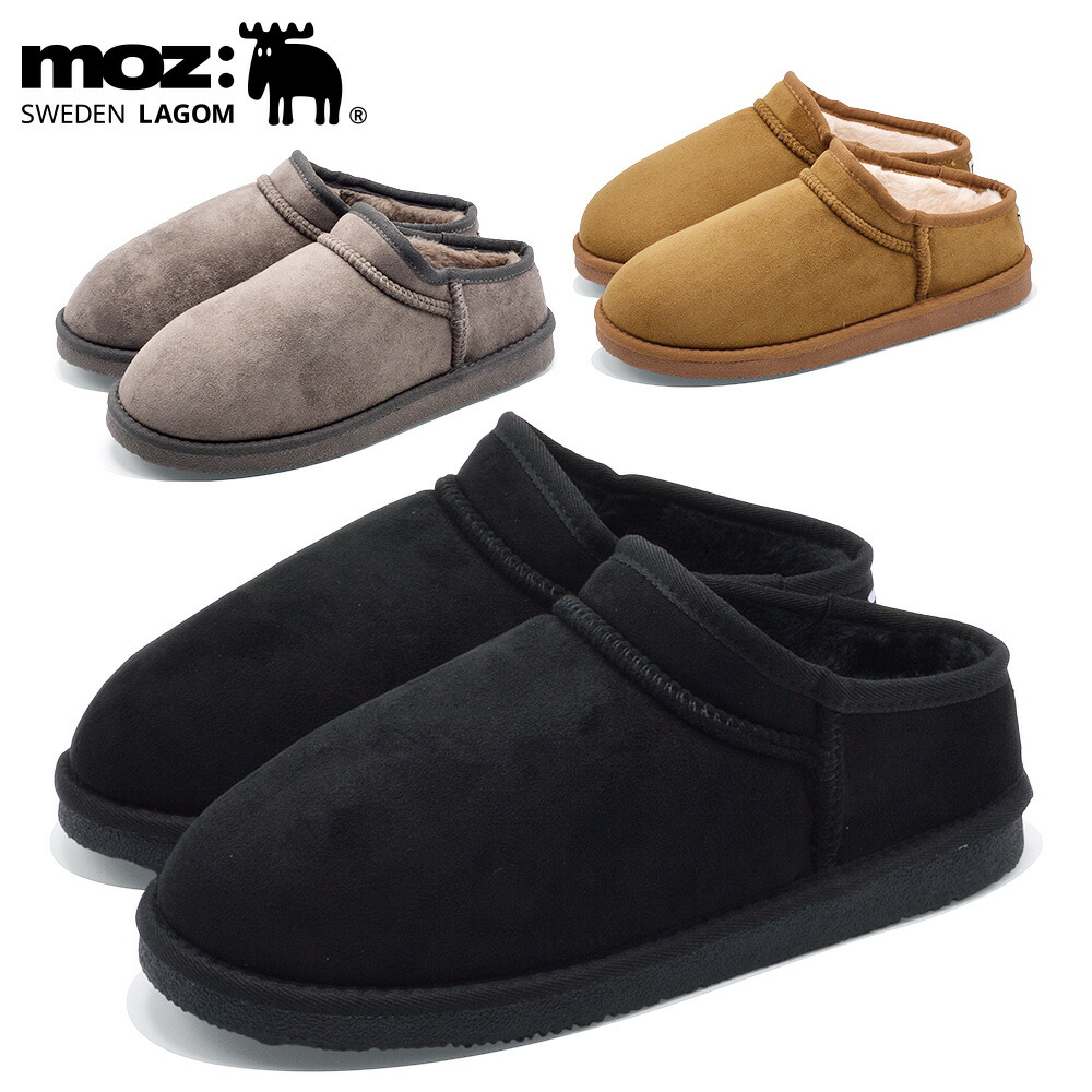 楽天市場】モズ スリッポン レディース MZ-142 GR BR YE MOZ モック