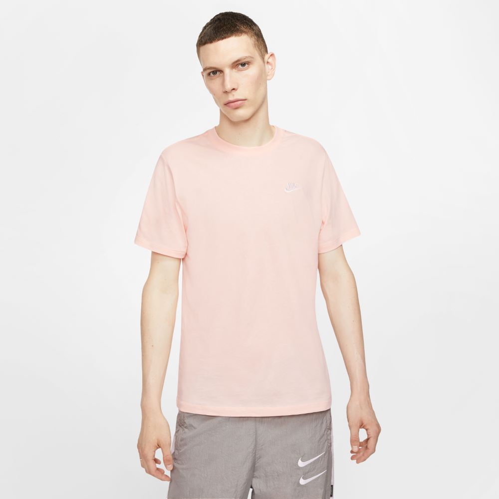 Tシャツ・カットソー Nike Sportswear Club Men's T-Shirt AR4999-538 NIKE ナイキ（NIKE）（メンズ）ソロ スウッシュ クラブ Tシャツ