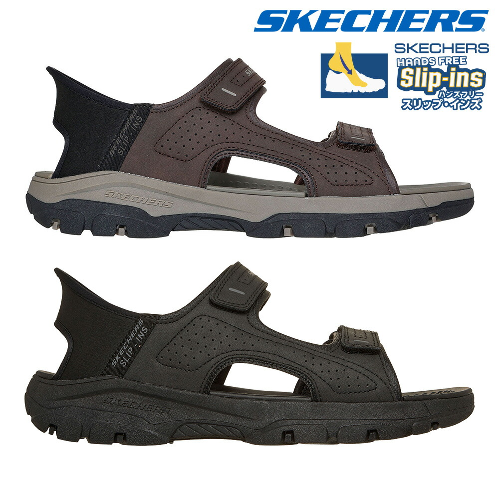 【百貨店大売り出し】 スケッチャーズ サンダル メンズ トレスメン 賃貸借契約 205289 SKECHERS Free Slip ins Relaxed Fit TRESMEN REECE スリップインズ ハンズフリー