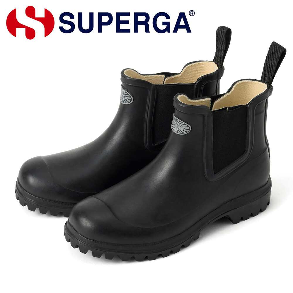 【お買い出しマラソン】 【全国貨物輸送無料】 SUPERGA レインシューズ レディース 798 天然ゴム ブーツ ミッド 5A2147GW 綴りかたガ RUBBER BOOTS MID ブーツ・長靴-靴-レインシューズ・長靴