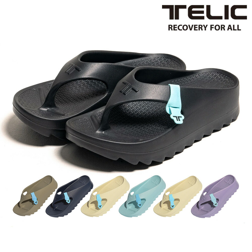 【お買い物マラソン】 TELIC サンダル メンズ レディース 厚底シャークソール テリック 2026春夏 W-FLIP SHARK 厚底 ビーチサンダル