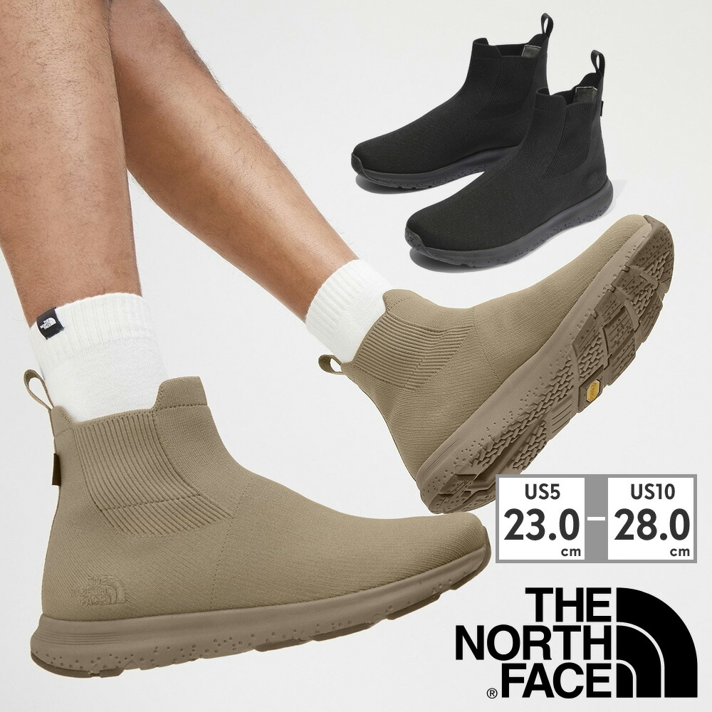 【全国送料無料】 ザ ノースフェイス ブーツ メンズ レディース ベロシティ ニット ミッド II ゴアテックス インビジブル フィット NF52340 the north face Velocity Knit Mid II GTX Invisible Fit 防水 全天候対応画像