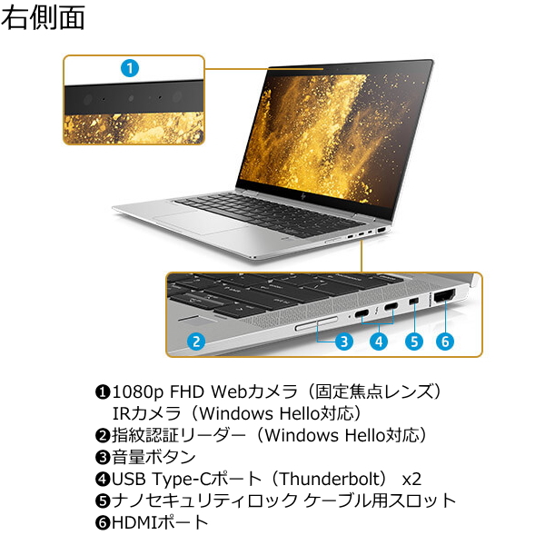 2in1 Webテレビカメラ内蔵 弾丸道路ssd256gb Hp Elitebook X360 1030 G4 覚帳マイクロコンピュータ Win10 Pro 64bit 満タンhd 弄うマッチ見せつける 13 3形姿 Core I5 65u Pcie Ssd 256gb 8gb Webカメラ 人面允許 指紋認証 高速wi Fi6 Hdmi Usb3 1 8ra45pa Abj