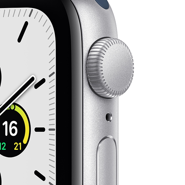 Apple Watch SE 本体 GPSモデル 40mm シルバーアルミニウムケースと