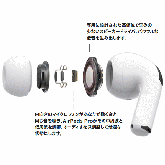 Apple AirPods Pro MLWK3JA 両耳、外箱+rallysantafesinooficial.com