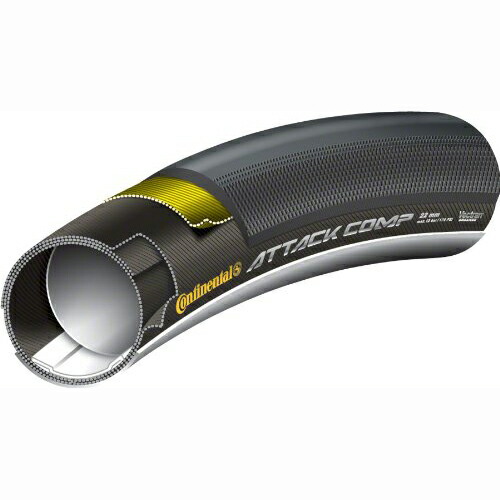 即納最大半額 正規輸入品 コンチネンタル Continental チューブラータイヤ Gpattack Comp Tubular 28x22mm Bk Bk Skn 1本 自転車用品 メーカー純正品 正規代理店品 W 魅力的な Www Faunikaventure Com
