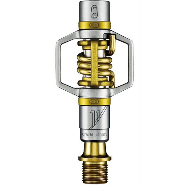 【製造会社純然たる品】【定め事代わりになる店品】CRANKBROTHERS ペダル エッグビーター11 V2 ゴールド 【銀輪装置】