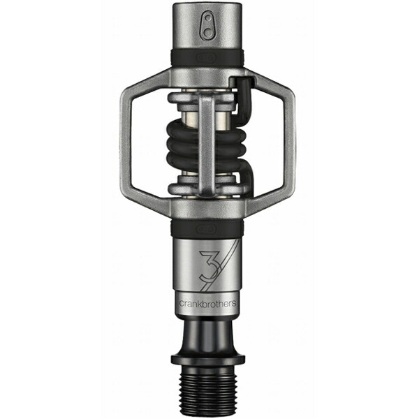 【製造会社純然たる品】【定め事代わりになる店品】CRANKBROTHERS(クランクブラザーズ) ペダル エッグビーター3 V2 黒いこと春月 【銀輪装置】