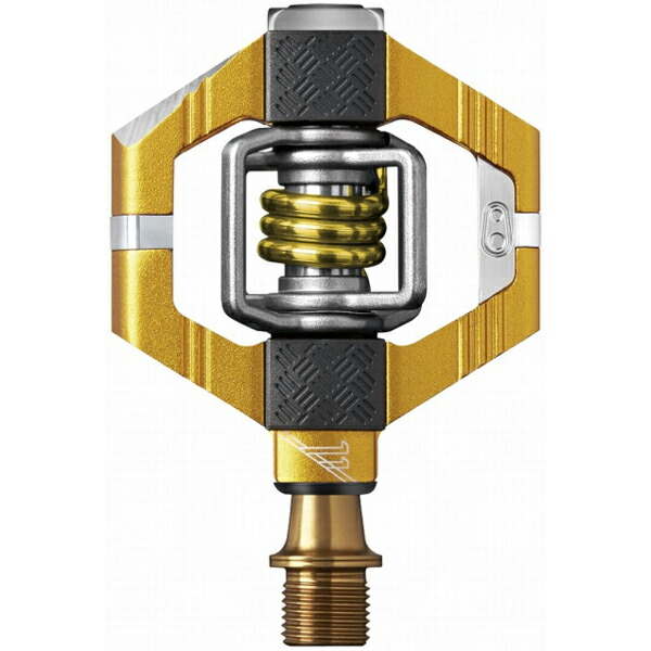 【製造会社完全無欠品】【定まり代わりになる店品】CRANKBROTHERS ペダル 砂糖漬け11 V2 ゴールド/ゴールド三春 【銀輪装置】