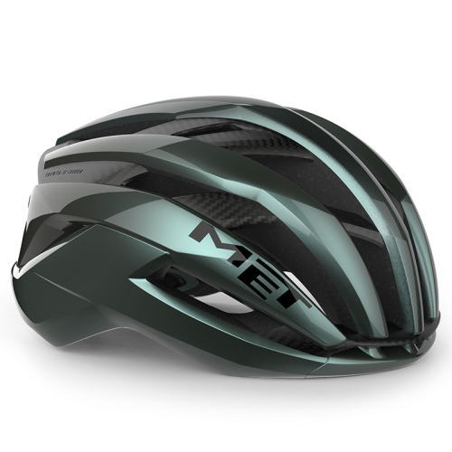 MET(鉄兜) 安全帽 TRENTA 3K CARBON HYPER TEAL GLOSSY (S大きさ)