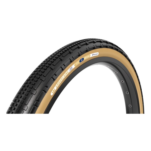 Panaracer(パナレーサー) タイヤ GRAVELKING(グラベルキング) SK 700x45C ブラック/ブラウン チューブレスレディ