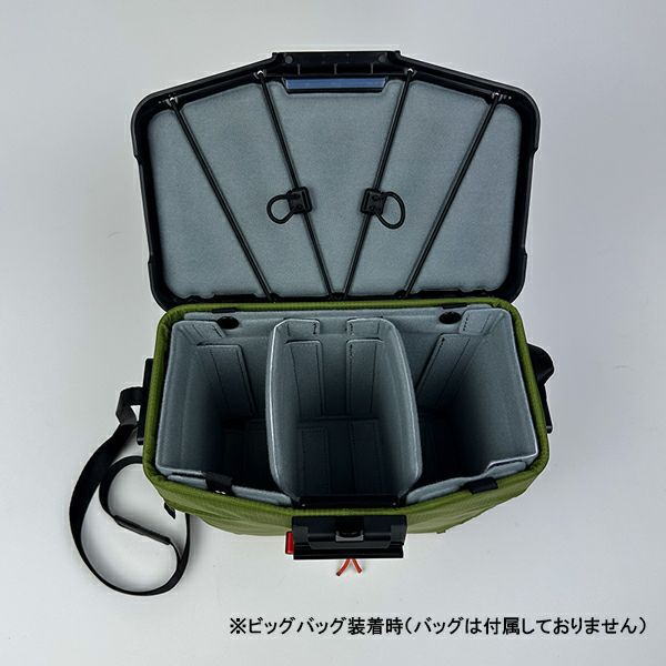 ルートワークス(ROUTE WERKS) ビッグハンドルバー用 Padded Insert (パデッドインサート)画像のビッグハンドルバーバッグは別売りです