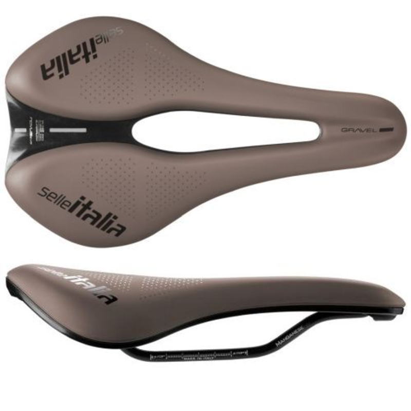 【製造会社完全無欠品】【定まり代わりになる店品】セライタリア レーシングサドル NOVUS BOOST EVO GRAVEL TM SUPERFLOW L BWN (22-)