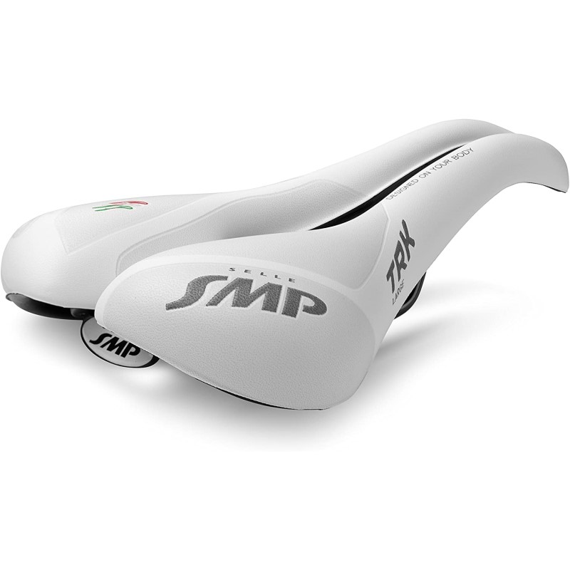 【製造会社純然たる品】【定まり代わりになる店品】SMP サドル TRK LARGE WHITE MATT 【銀輪装具】
