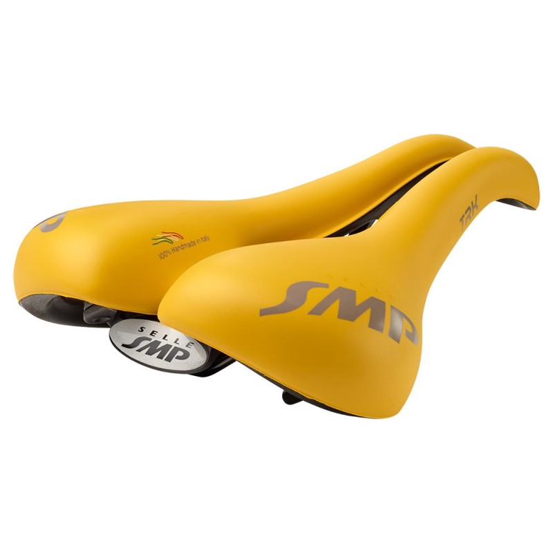 【製造会社純然たる品】【定まり代わりになる店品】SMP サドル TRK LARGE YELLOW MATT 【銀輪装具】