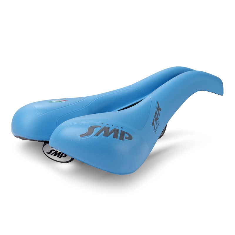 【製造会社純然たる品】【定まり代わりになる店品】SMP サドル TRK MEDIUM LIGHT BLUE MATT 【銀輪装具】