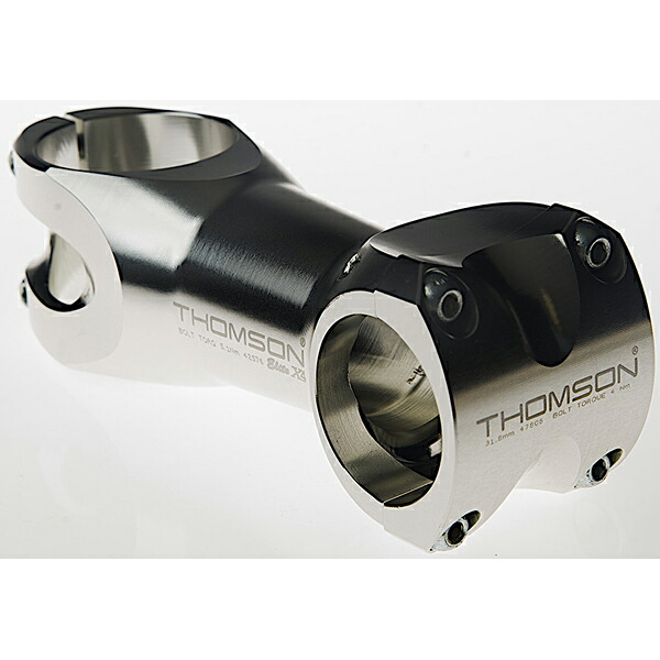 【メーカー純正品】【正規代理店品】THOMSON(トムソン) MTB STEM X4 31.8 110mm 0&deg;SILVER 【自転車用品】｜自転車のトライ