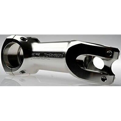 【製造会社完全無欠品】【定まり代わりになる店品】THOMSON(トムソン) MTB STEM X4 31.8 100粍 10°SILVER 【銀輪装置】