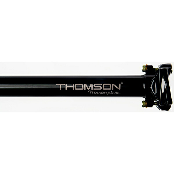 【製造会社完全無欠品】【定まり代わりになる店品】THOMSON(トムソン) Masterpiece Seatpost 240粍 BLACK 27.2粍 【銀輪装置】