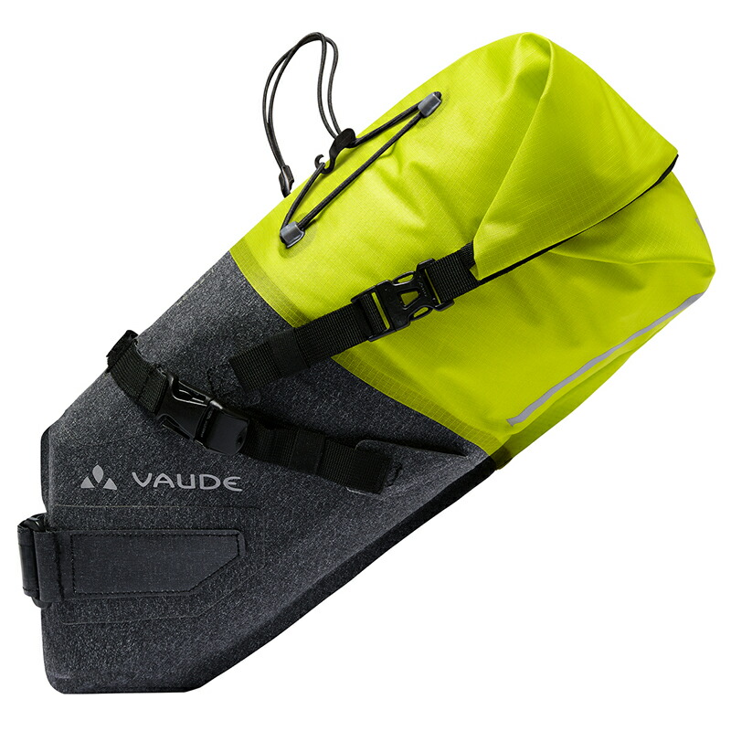 【メーカー純正品】【正規代理店品】VAUDE(ファウデ) サドルバッグ Trailsaddle Compact BRIGHTGREEN/BLACK(7L)