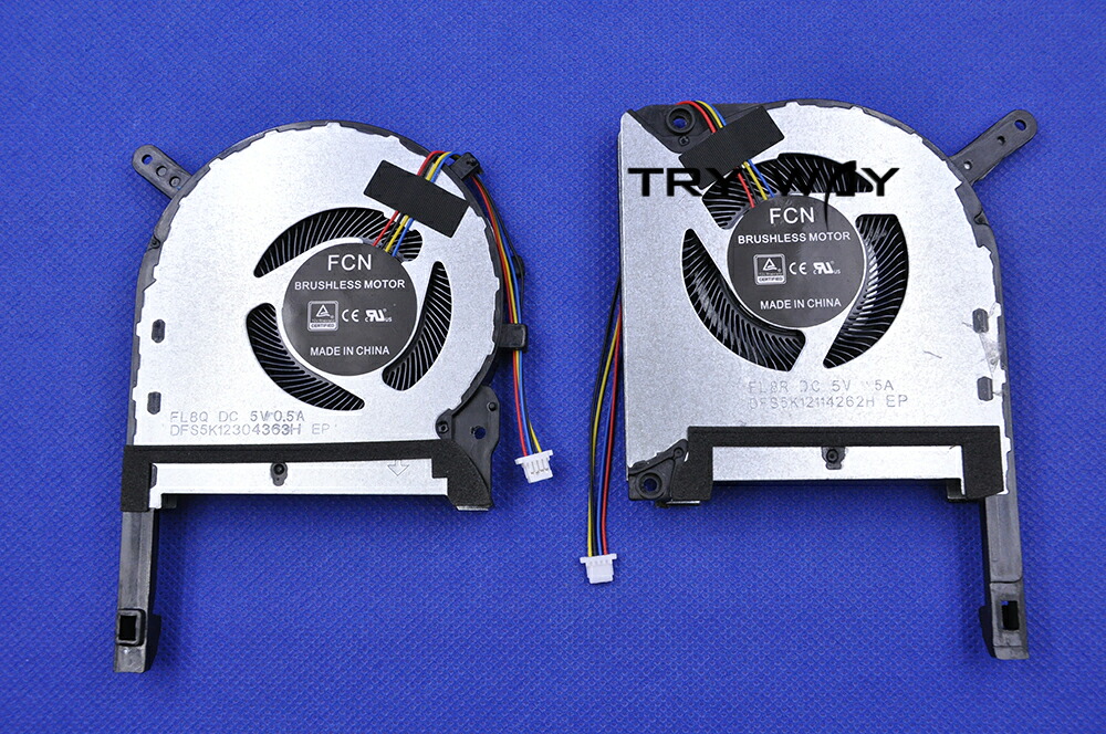 ASUS TUF Gaming F15 FX506L FX506LH FX506LI FX506LU Replacement Computer Parts CPU+GPU Fan