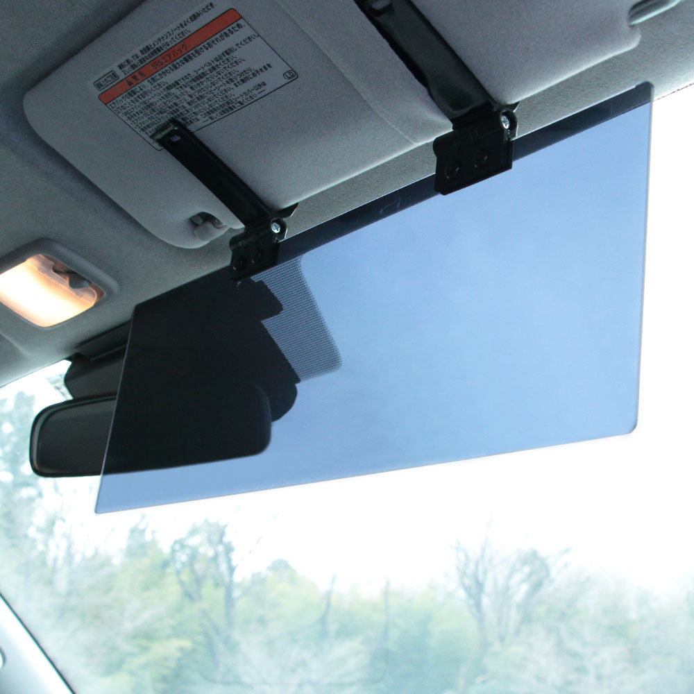 楽天市場 アクリルサンバイザー ハーフミラータイプ ４ｔ車 大型車用 トラックショップなかむら